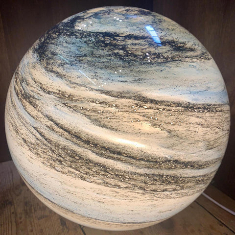 Luminous Glass Moon Lamp