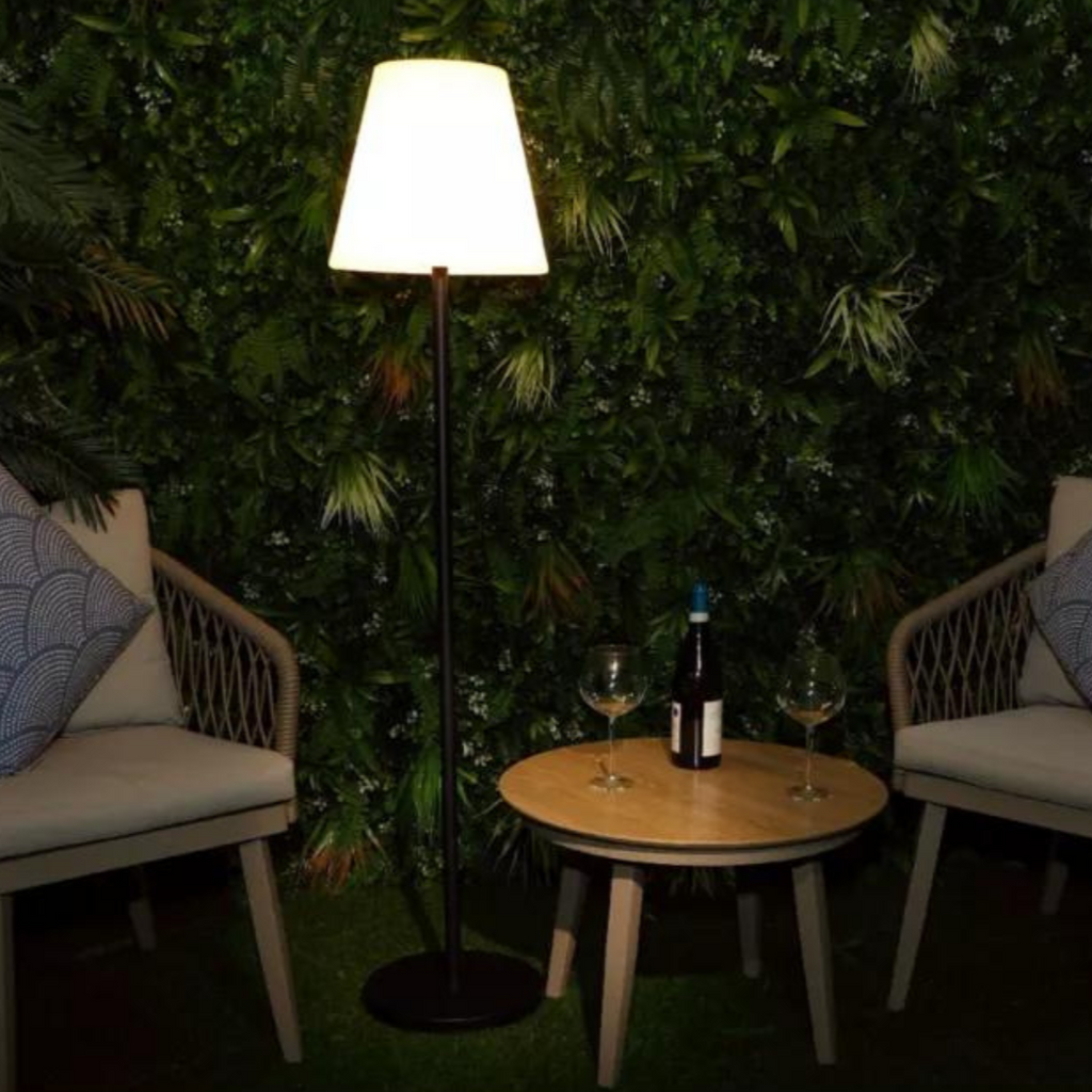 Eco-Friendly Solar-Powered Adjustable Floor Lamp for Versatile Home Lighting