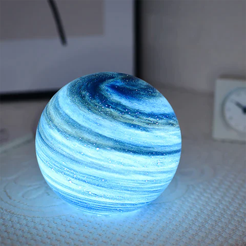 Luminous Glass Moon Lamp