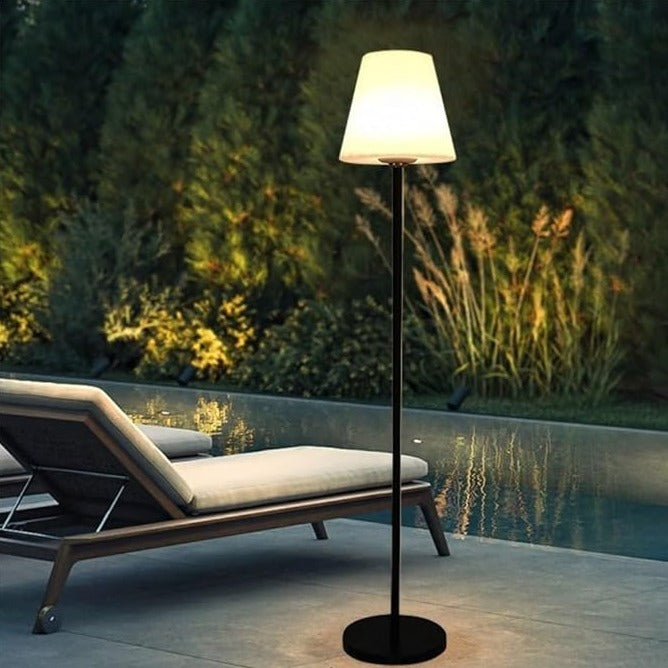 Eco-Friendly Solar-Powered Adjustable Floor Lamp for Versatile Home Lighting