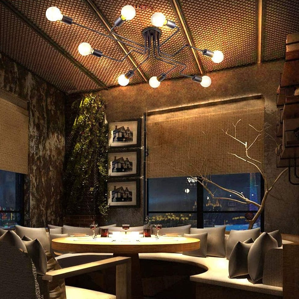 Industrial-Style Wall Light