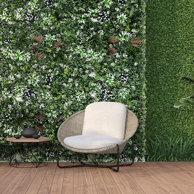 Lifelike Artificial Plant Wall Panel for Instant Greenery