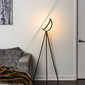 Halo Floor Lamp — Modern LED Lighting with Soft Ambient Glow