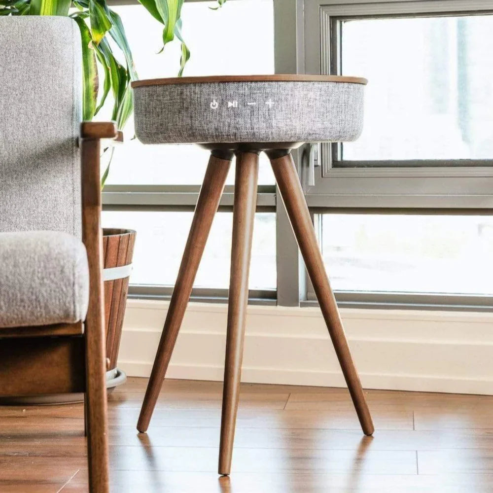 Smart Sound Table with Built-In Speaker