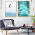 Coastal Waves Canvas - Ocean Breeze Wall Art
