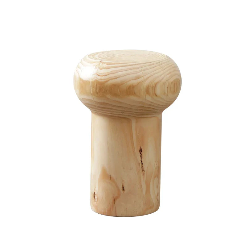Handcrafted Solid Wood Stool