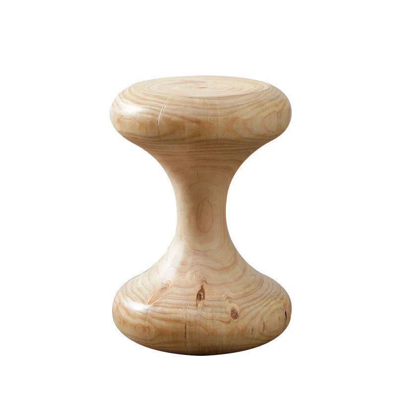 Handcrafted Solid Wood Stool