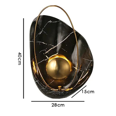 Elegant Marble Wall Sconce Light