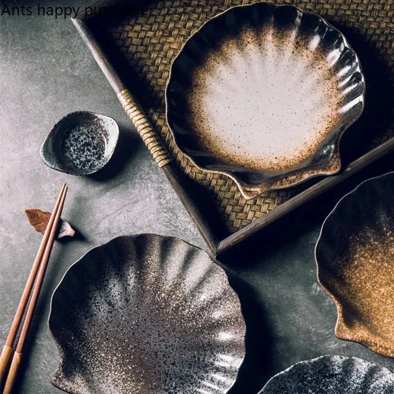 Elegant Shell Plates – Coastal-Inspired Dinnerware