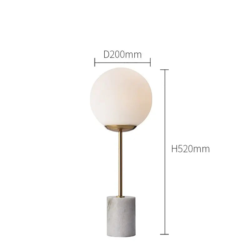 Sleek Postmodern Globe Lamp for Modern Spaces