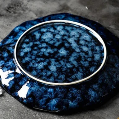 Blue Nebula 10-Piece Dinnerware Set – Sleek, Modern & Durable