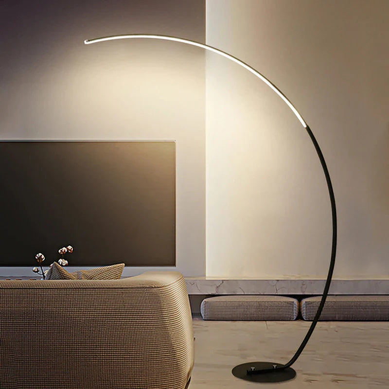 Arc RGB Floor Lamp - Modern Ambient Lighting with Colorful RGB LEDs