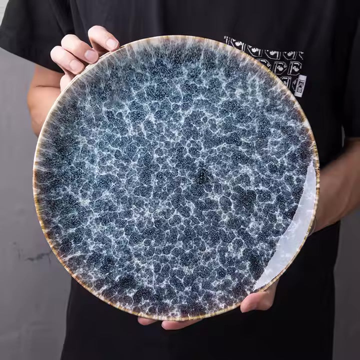 Water Ripple Dinner Plate Set, 6-Piece