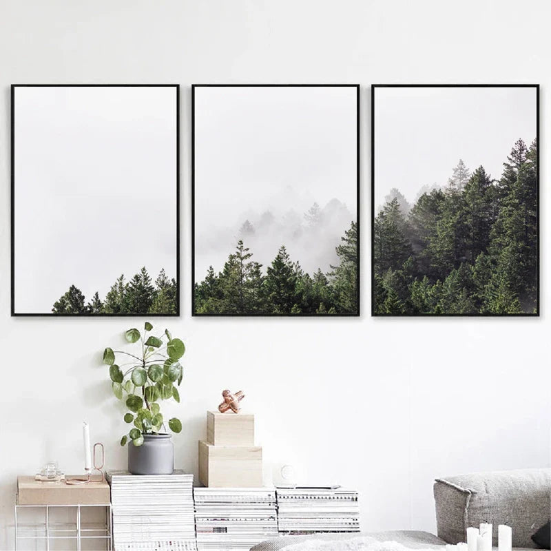 Tree Canvas Trio: 3-Piece Set