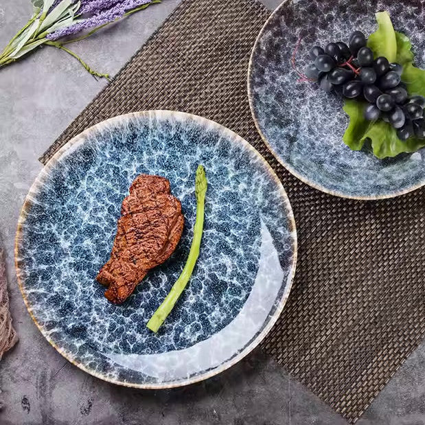 Water Ripple Dinner Plate Set, 6-Piece