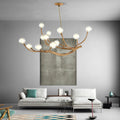 Nature-Inspired Tree Branch Chandelier