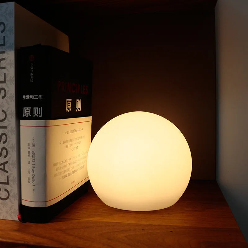 Elegant Globe Table Lamp – Modern Desk Light