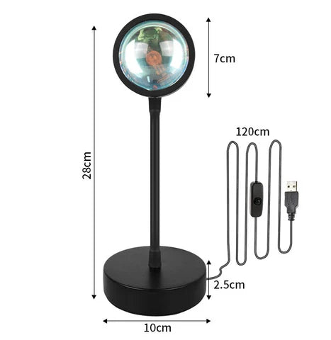 Sunset Lamp - Warm Ambience for Cozy Evenings