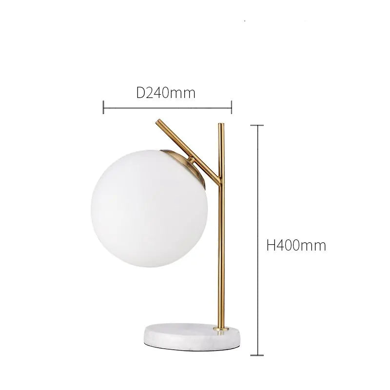 Sleek Postmodern Globe Lamp for Modern Spaces