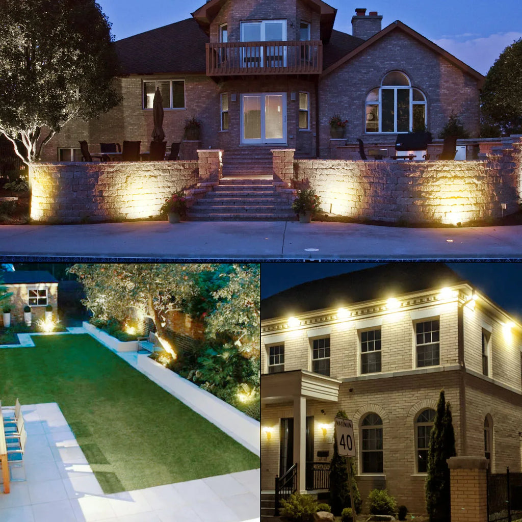 5-Piece Solar Spotlight Kit for Outdoor Lighting