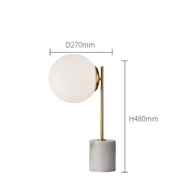 Sleek Postmodern Globe Lamp for Modern Spaces