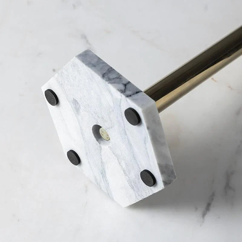 Elegant Marble Paper Towel Holder for a Stylish Kitchen