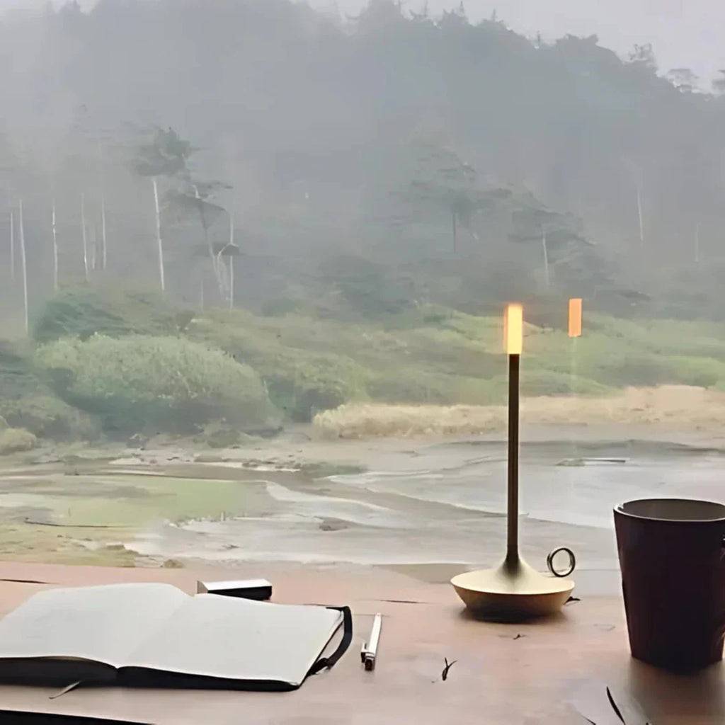 Cozy Glow Portable Candle Lantern for Indoor & Outdoor Use