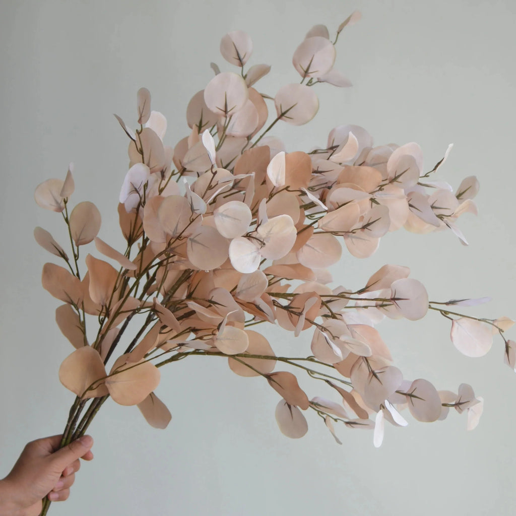 Elegant Faux Lunaria Branch – Realistic Artificial Stem for Centerpieces