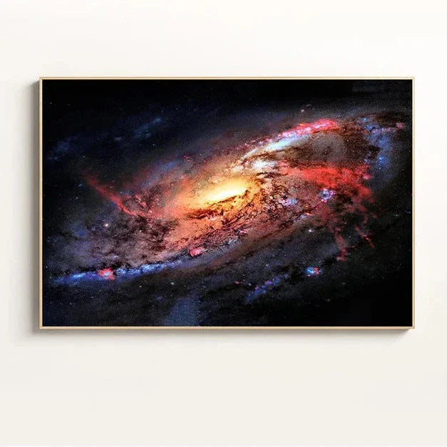 Nebula Canvas: Celestial Wall Art on Premium Canvas