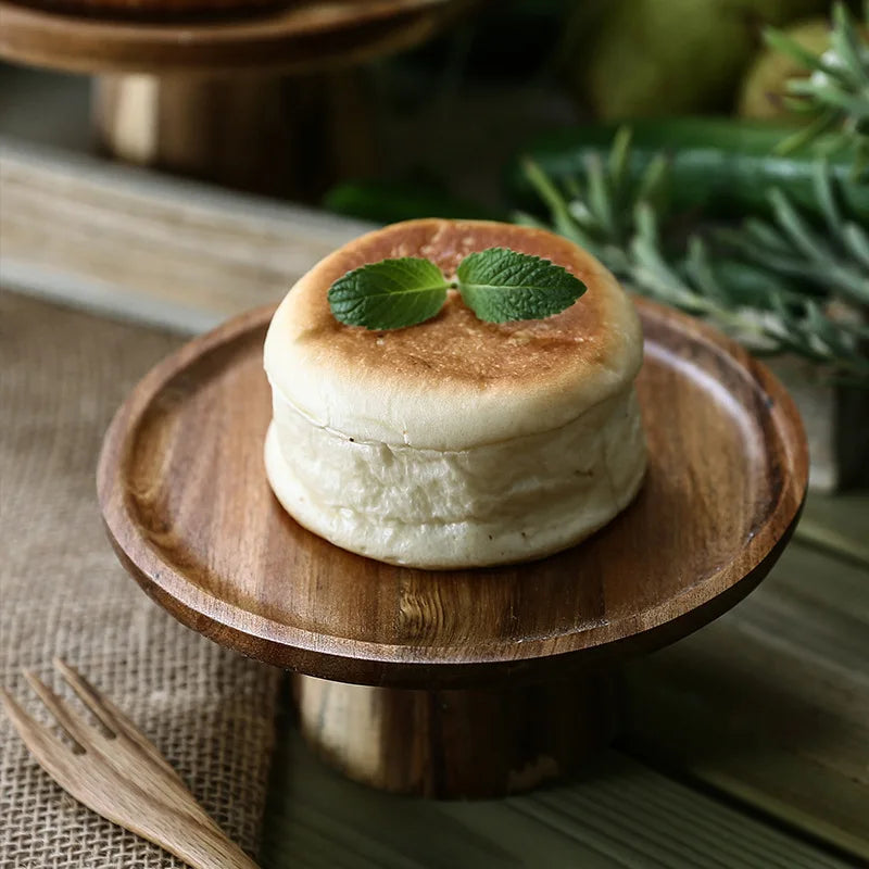 Rustic Wooden Food Stand