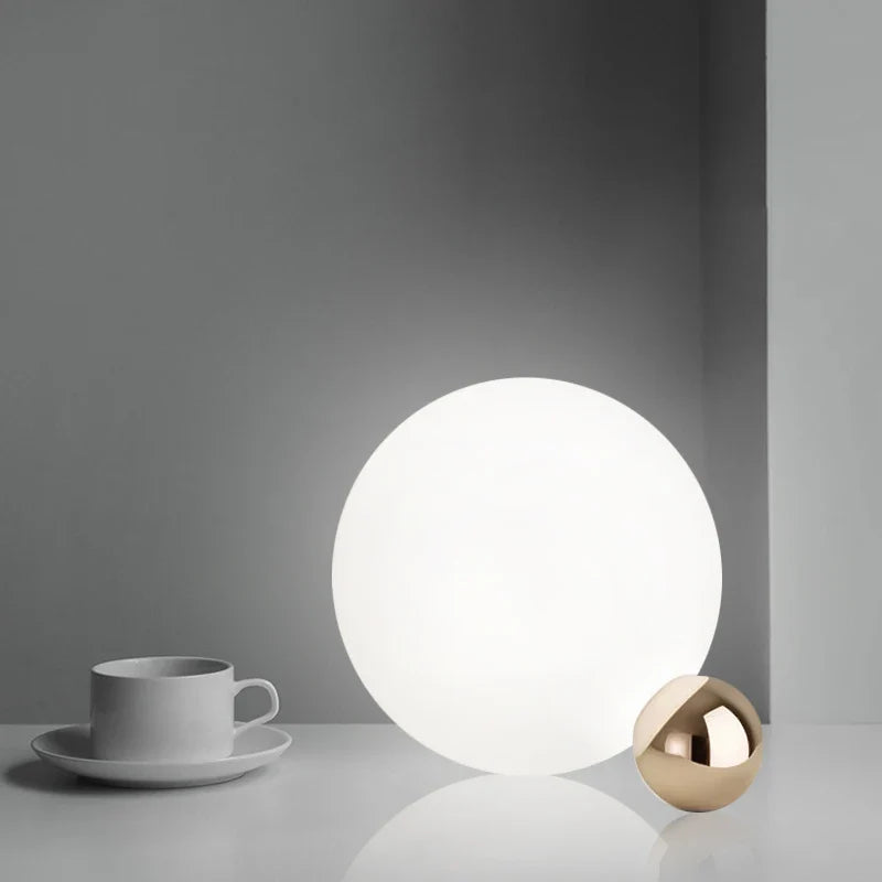 Sleek Postmodern Globe Pendant Light