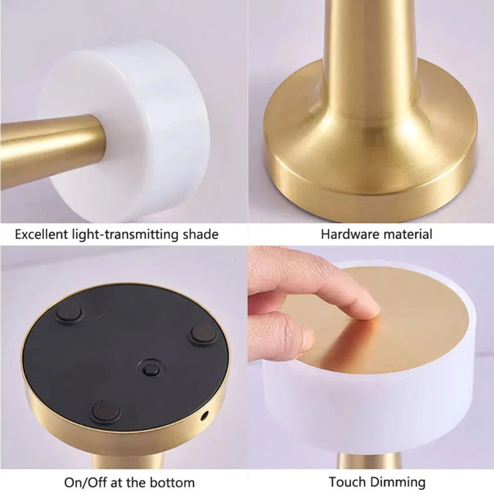 Sleek Chrome Table Lamp for a Modern Look