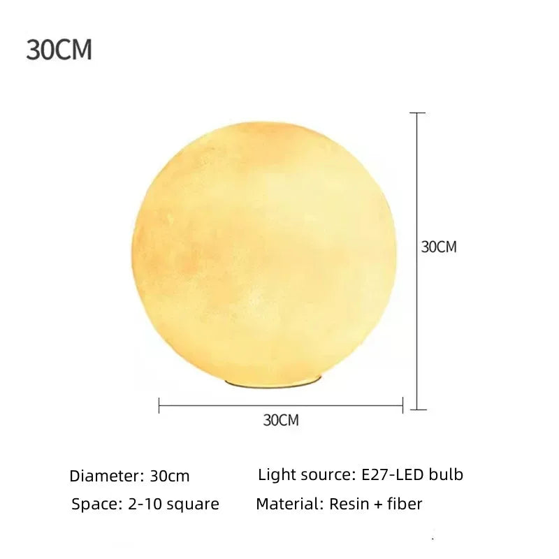 Moon Floor Lamp - Soft Ambient Moonlight for Cozy Spaces