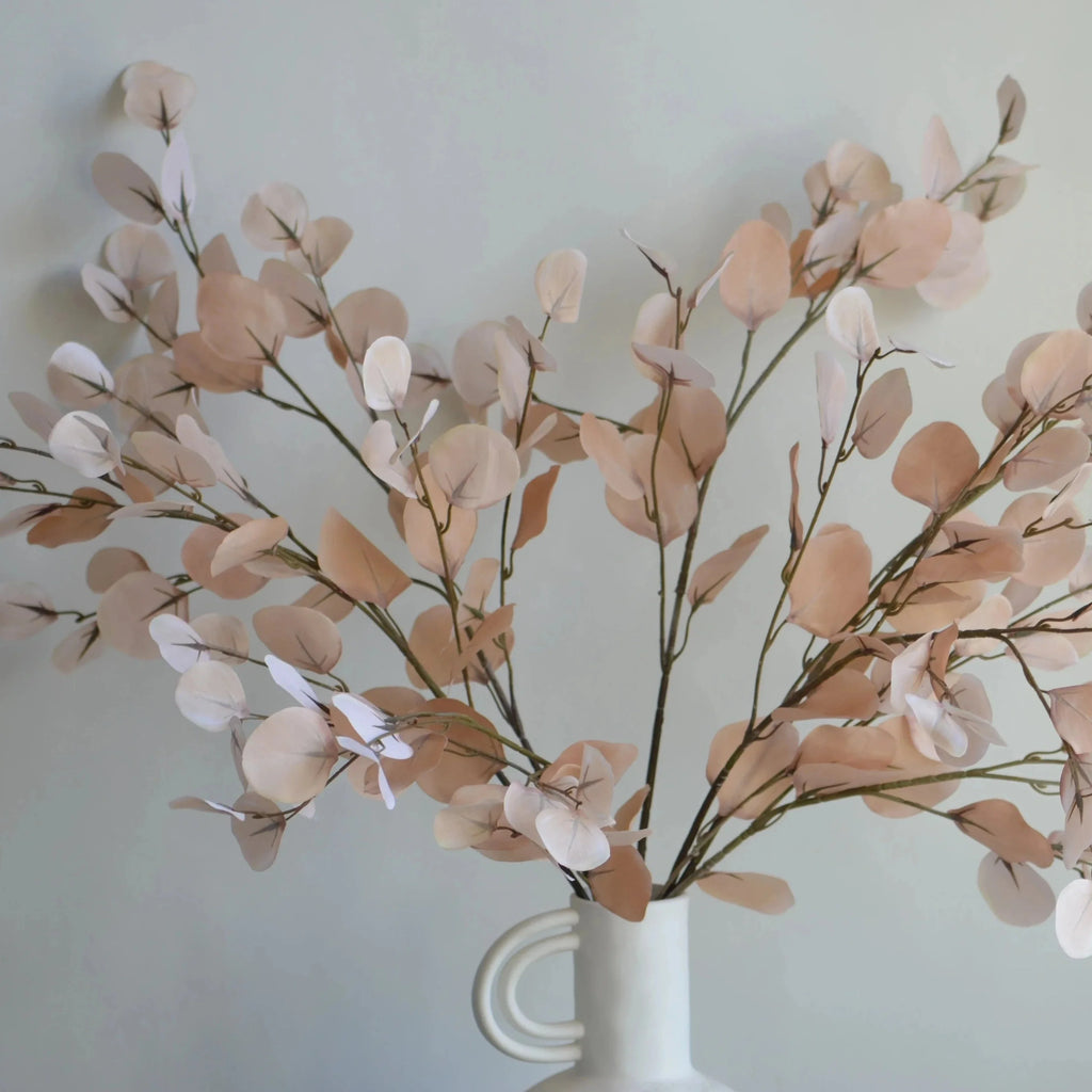 Elegant Faux Lunaria Branch – Realistic Artificial Stem for Centerpieces