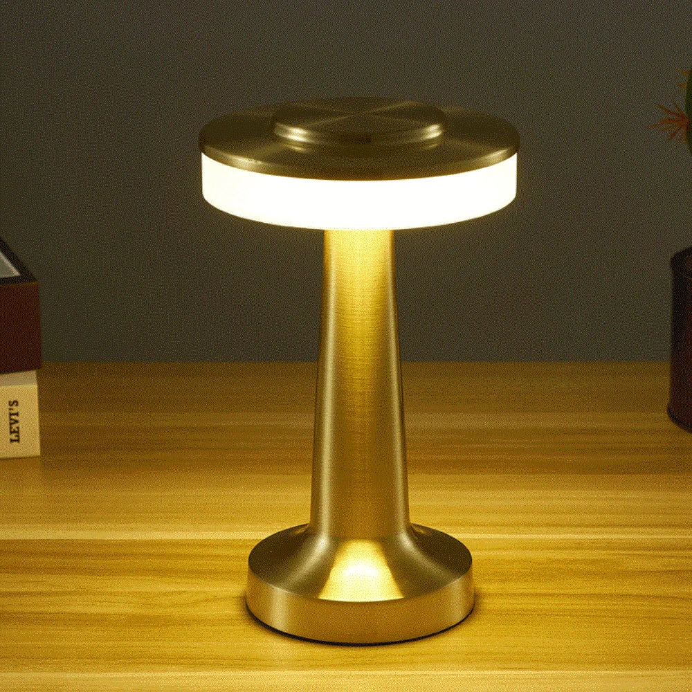 Sleek Chrome Table Lamp for a Modern Look