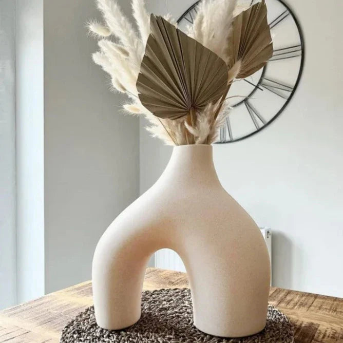 Elegant Oblong Vase Duo – 2-Piece Set