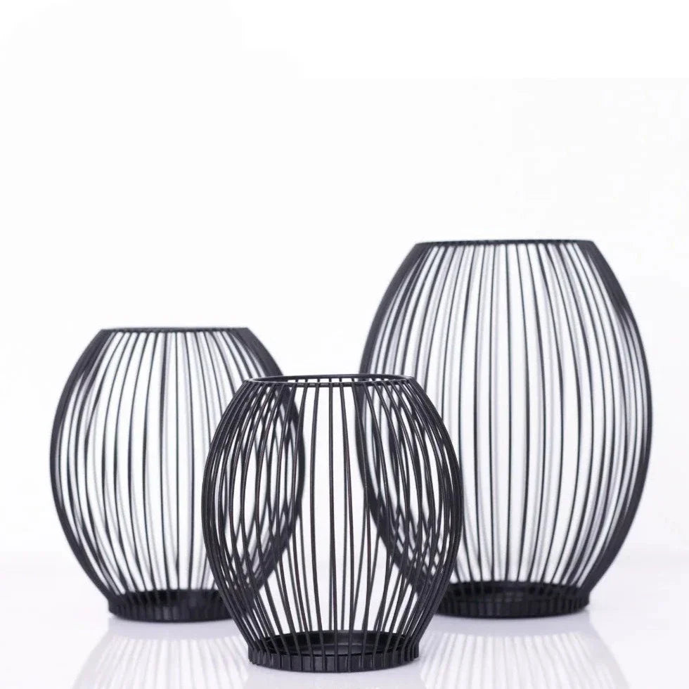 Sturdy Iron Candle Holder Stand