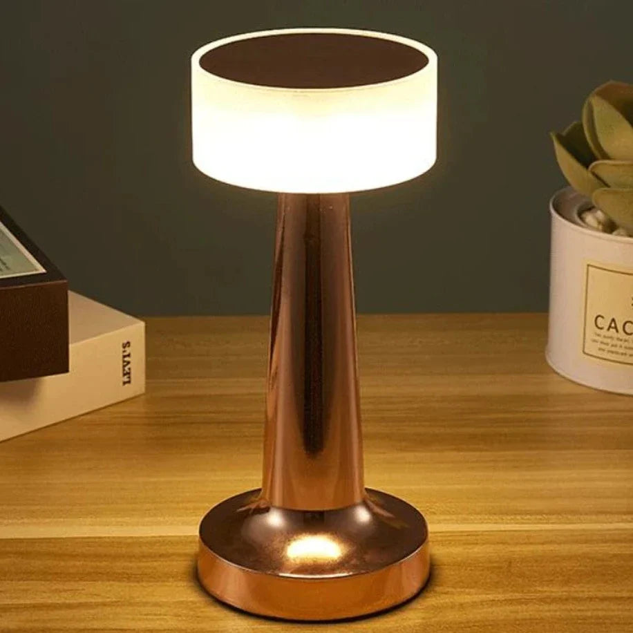 Sleek Chrome Table Lamp for a Modern Look