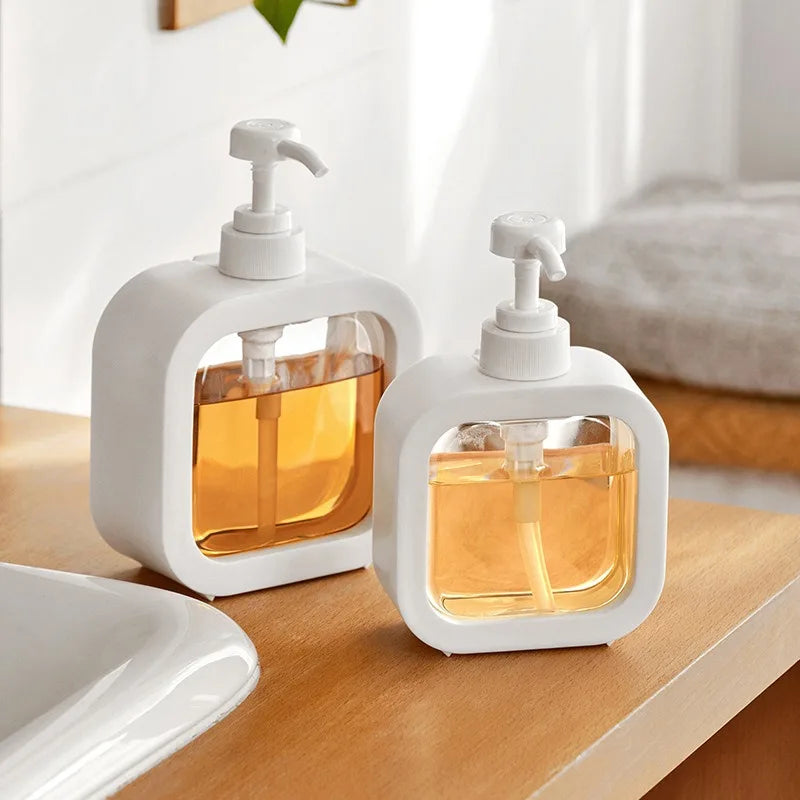 Nordic Soap Dispenser - Sleek Minimalist Design for Modern Bathrooms