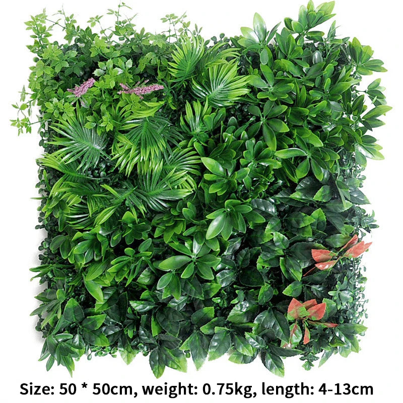 Lifelike Artificial Plant Wall Panel for Instant Greenery