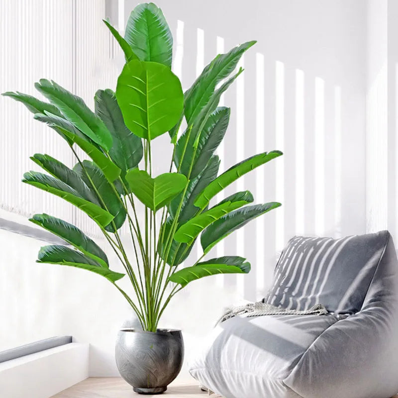 Lifelike Artificial Banana Plant for Indoor Decor