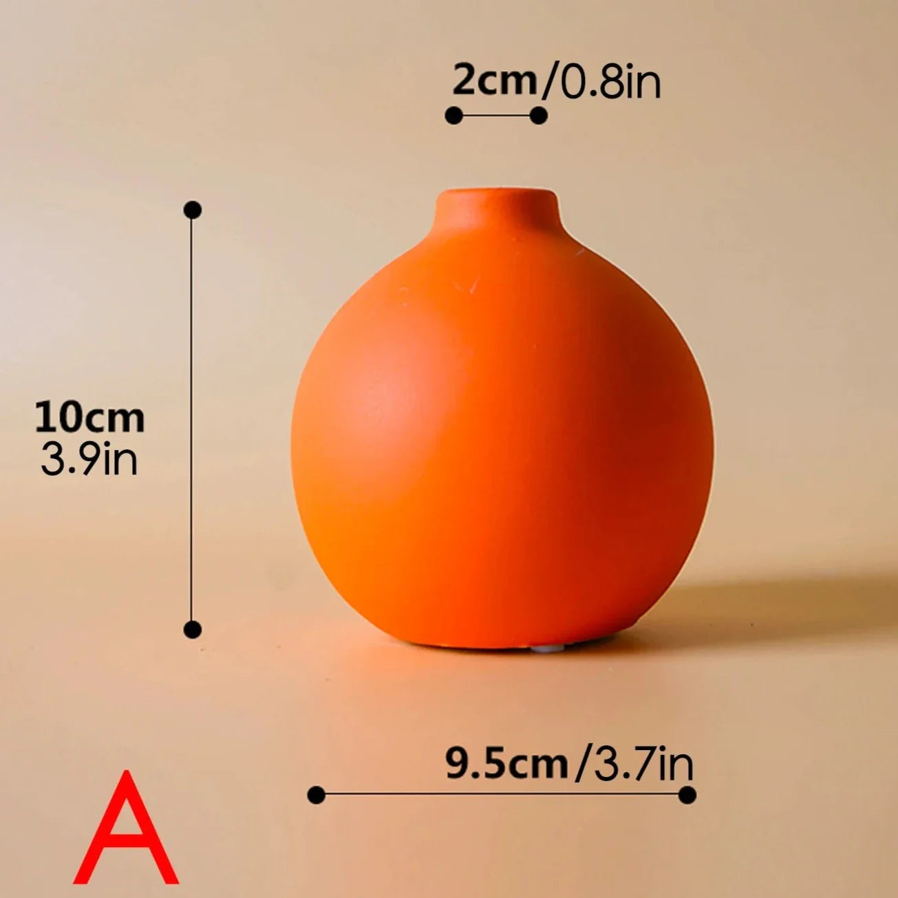 Nordic Ceramic Vase - Sleek Minimalist Home Decor