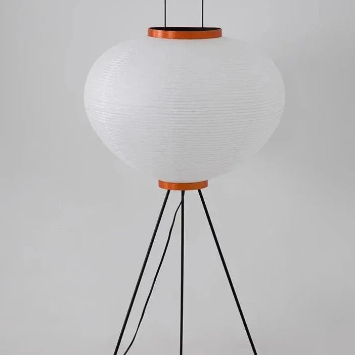 Akari Japanese Rice Paper Lamp - Elegant, Ambient Glow for Any Space