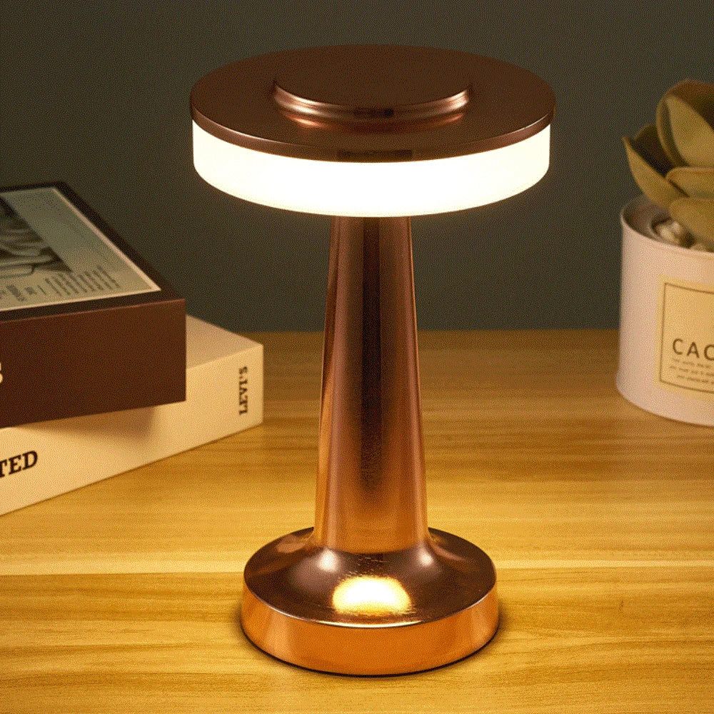 Sleek Chrome Table Lamp for a Modern Look