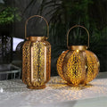 Elegant Solar-Powered Art Deco Lantern