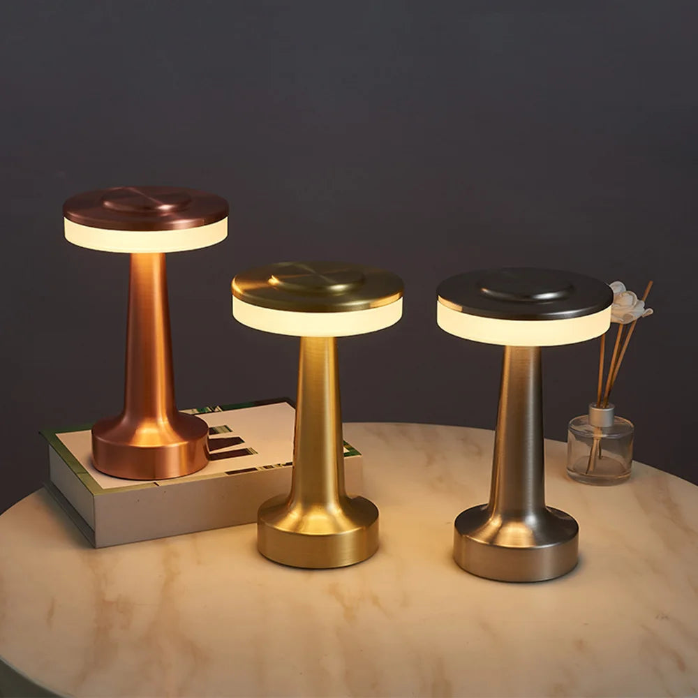 Sleek Chrome Table Lamp for a Modern Look