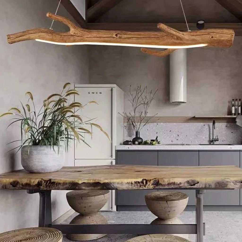 Branch Chandelier: Modern Tree-Branch Ceiling Light Fixture