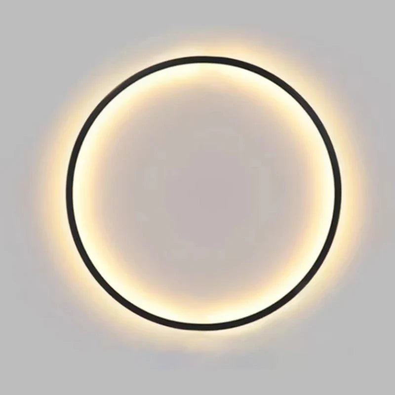 LED Ring Wall Light - Modern, Energy-Efficient Accent Fixture