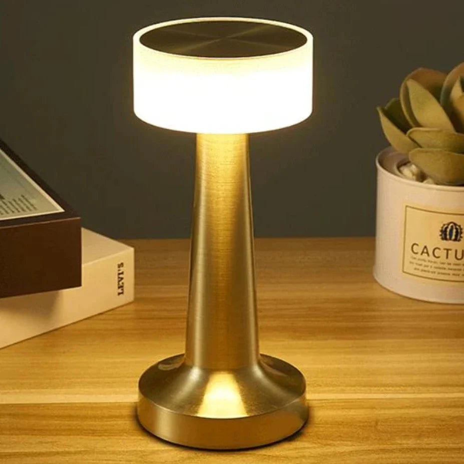 Sleek Chrome Table Lamp for a Modern Look