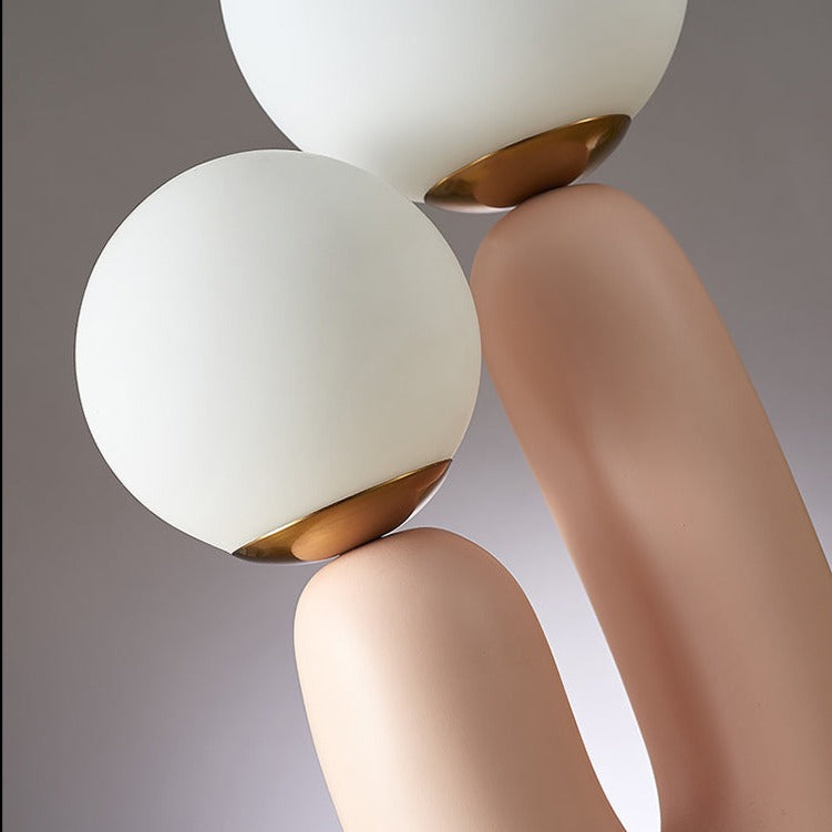 Elegant Resin Table Lamp for Modern Living Spaces